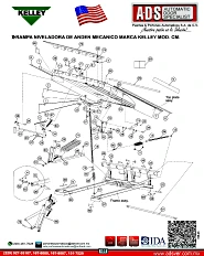 RAMPA NIVELADORA DE ANDEN MECANICO MARCA KELLEY MOD.CM